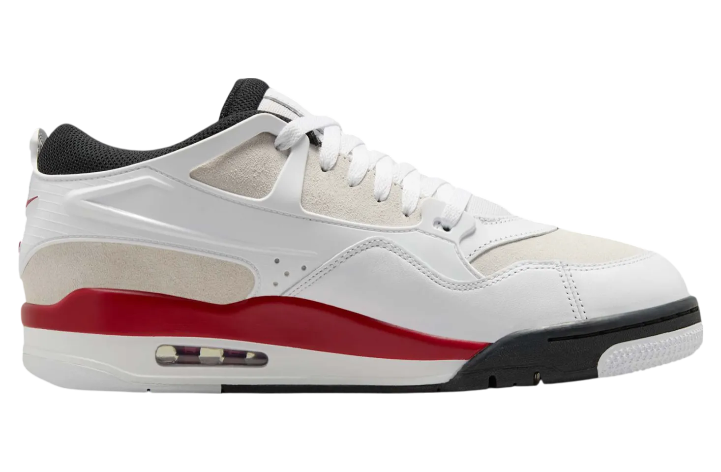 air jordan 4 rm white gym red 1