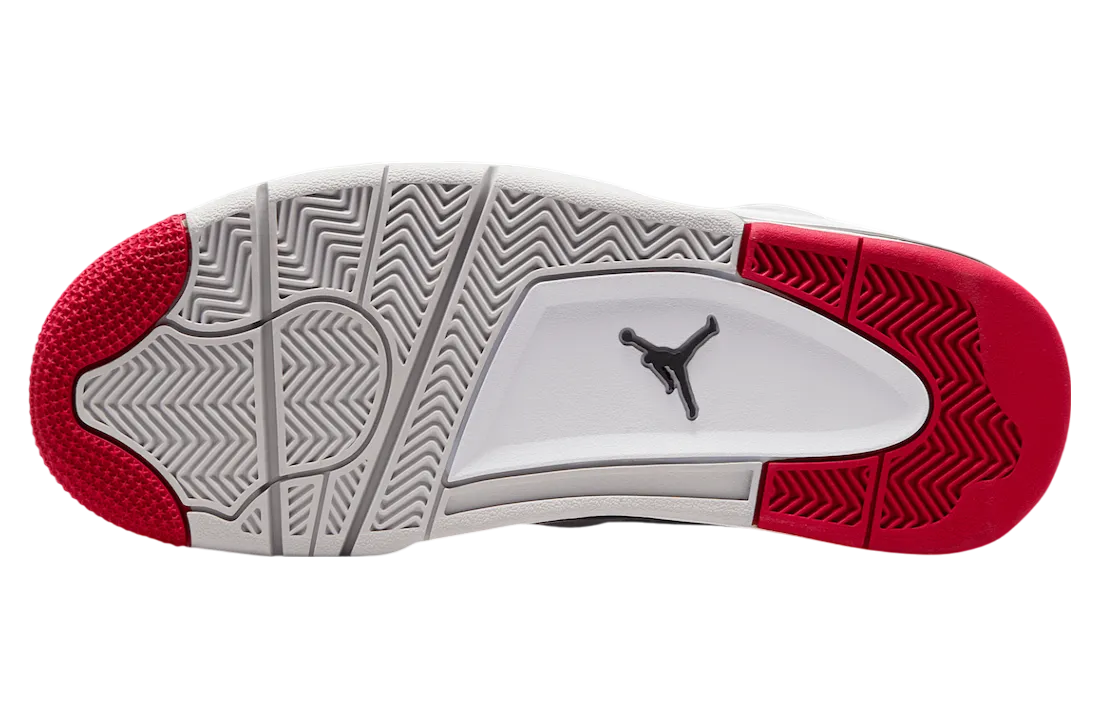 air jordan 4 rm white varsity red 1