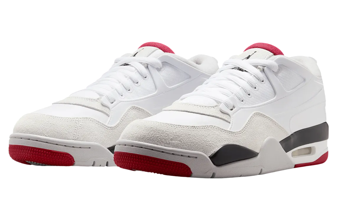 air jordan 4 rm white varsity red 2