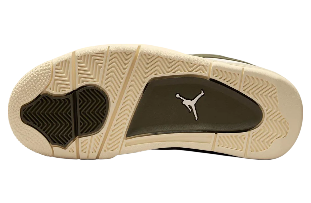air jordan 4 rm wmns medium olive 3