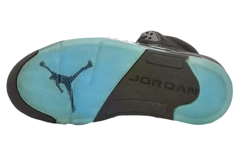 air jordan 5 black university blue 2