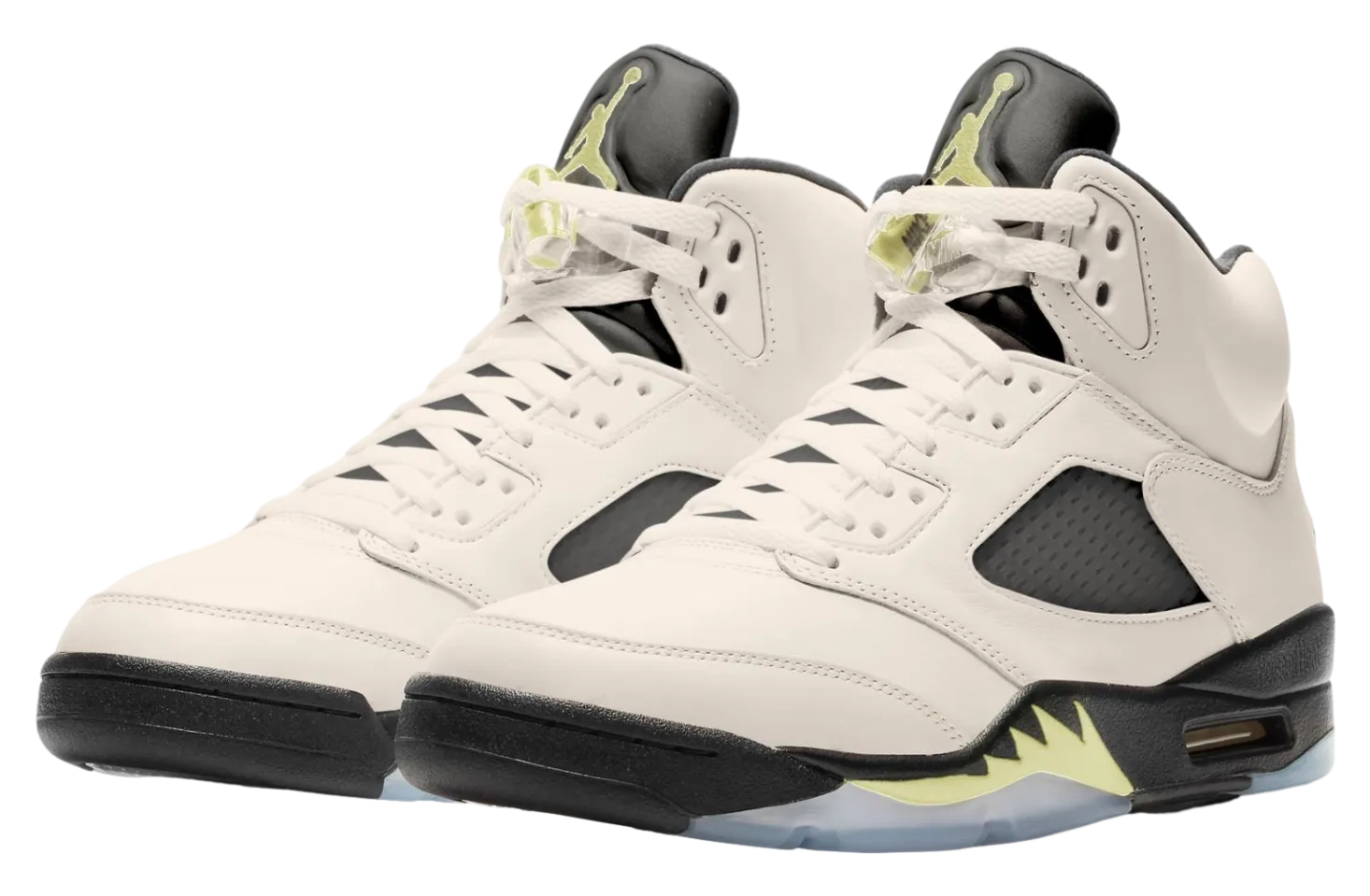 air jordan 5 sail luminous green 0
