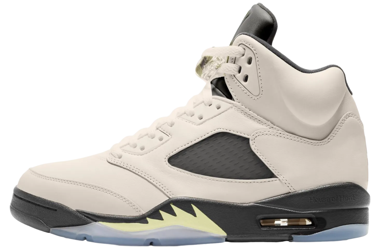 air jordan 5 sail luminous green 1