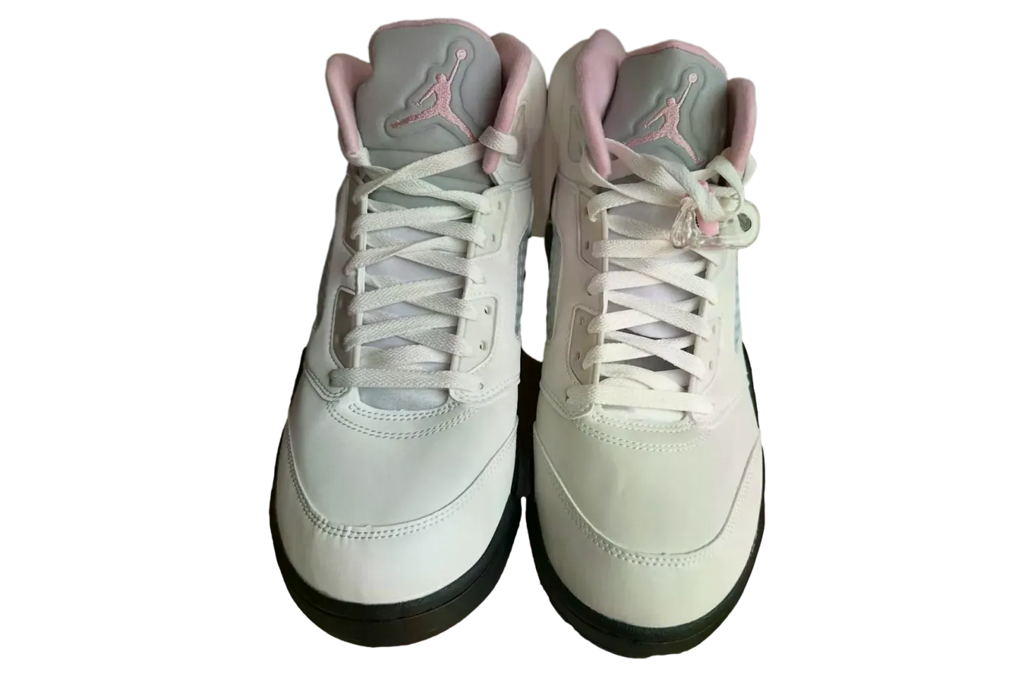 air jordan 5 white medium soft pink 2