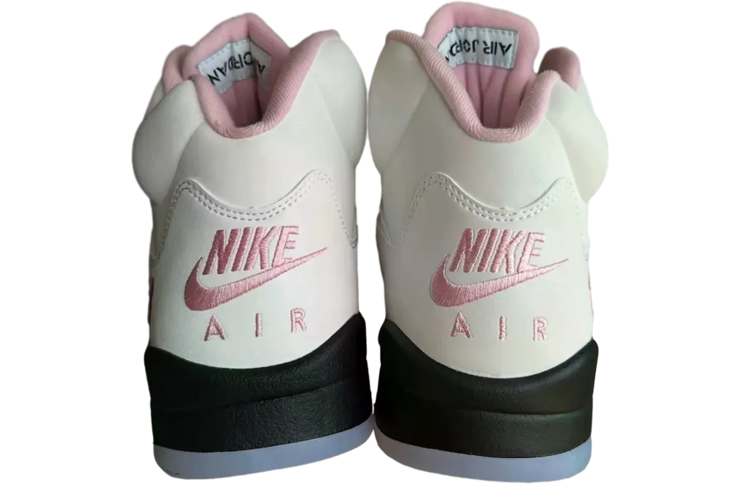 air jordan 5 white medium soft pink 3