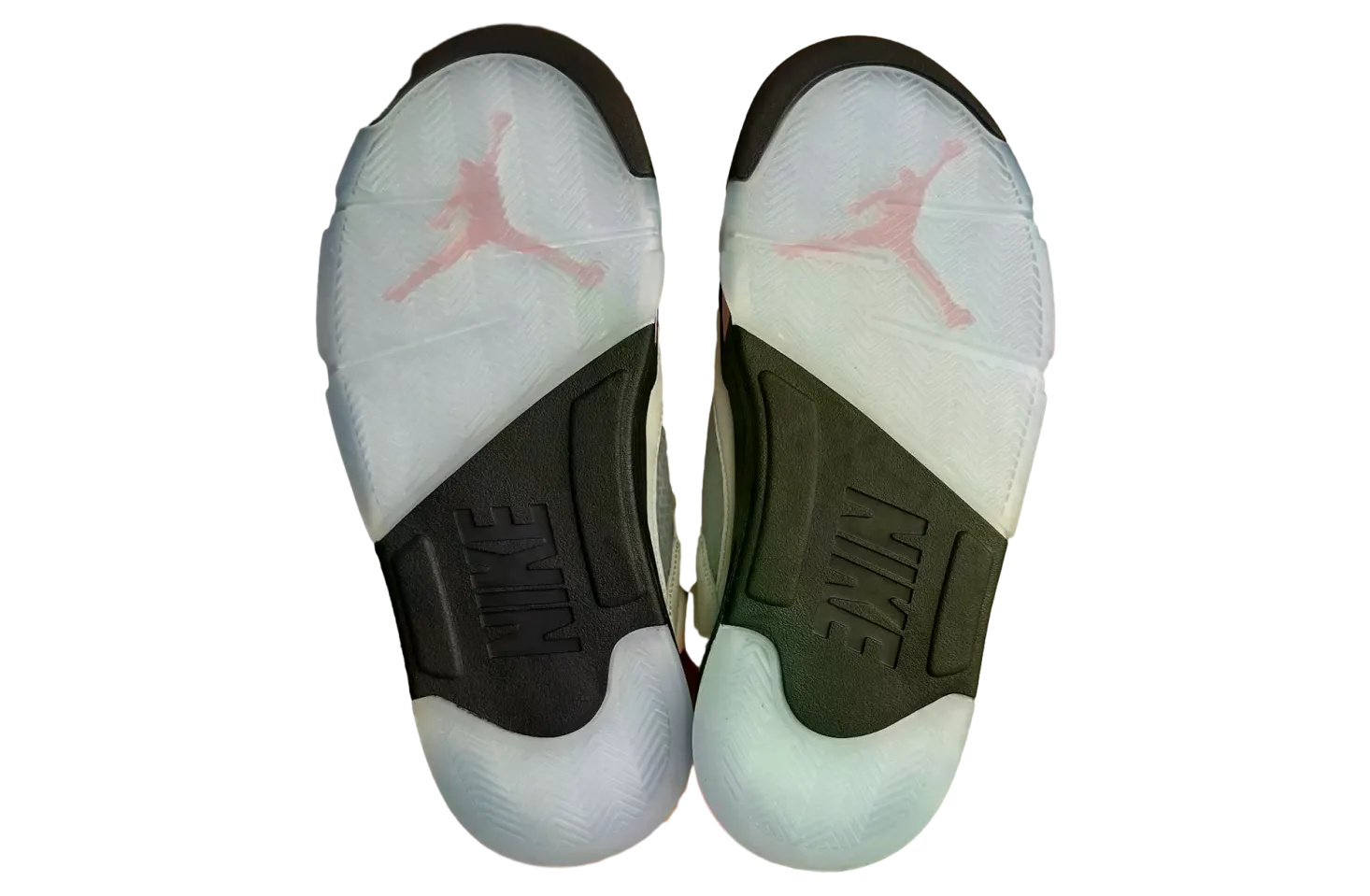 air jordan 5 white medium soft pink 4