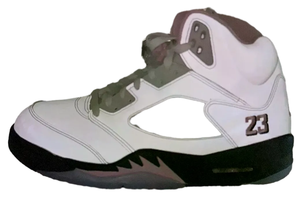 air jordan 5 white medium soft pink 5