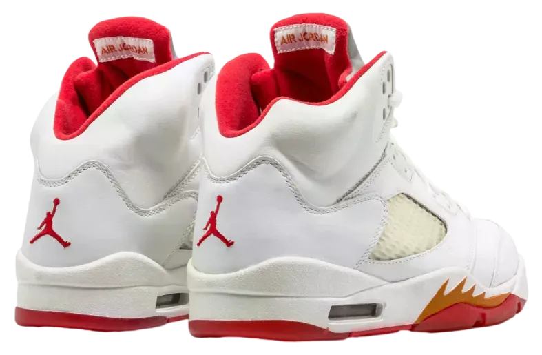 air jordan 5 white sunset 1