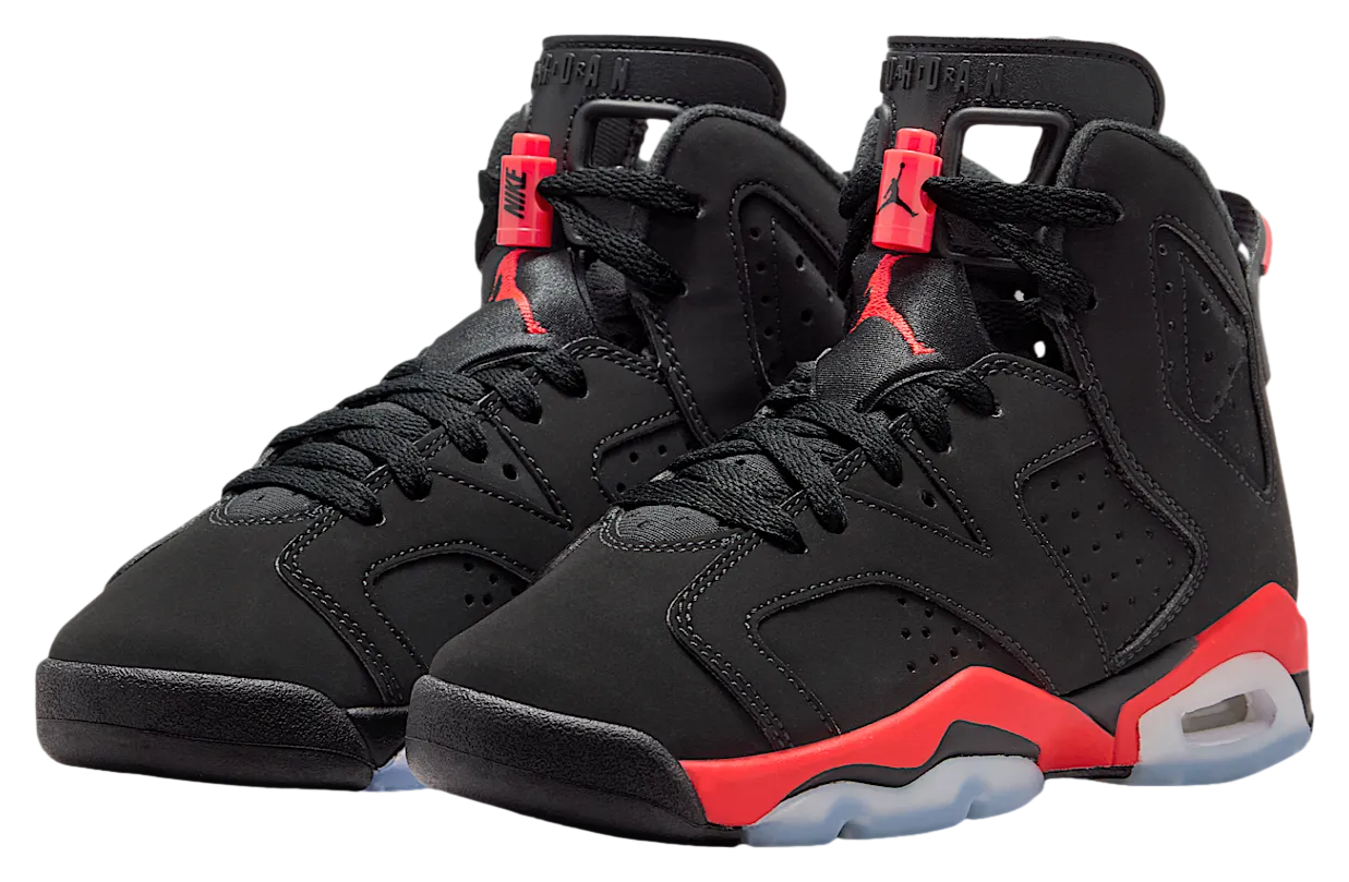 air jordan 6 infrared gs black light crimson 3
