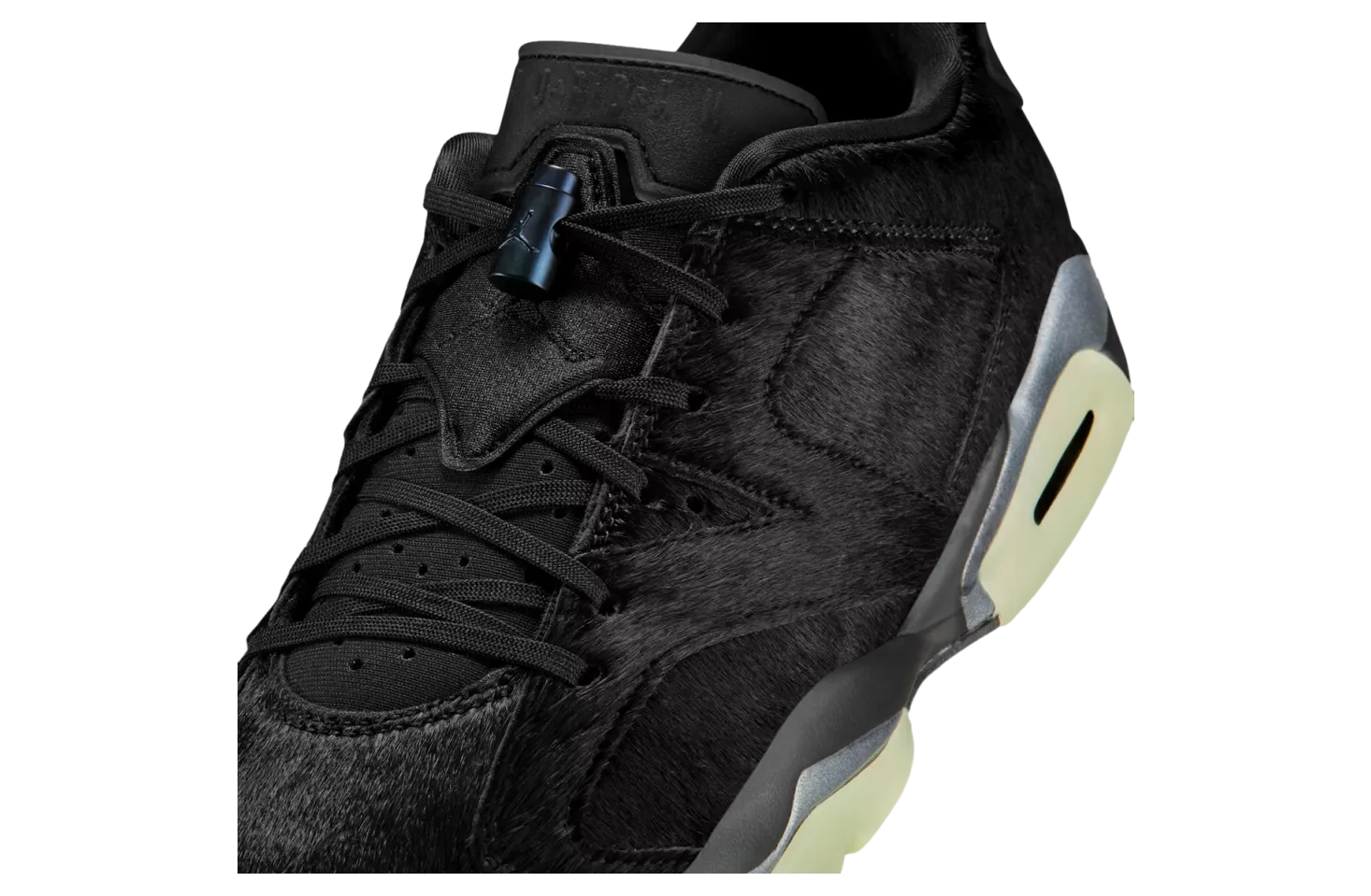 air jordan 6 low wmns blackout 5