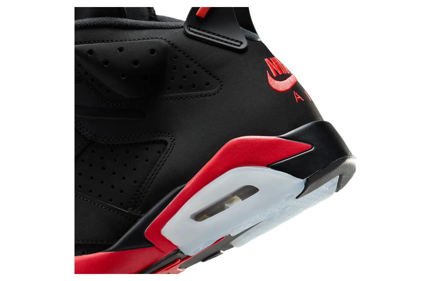 air jordan 6 reverse infrared black light crimson 6