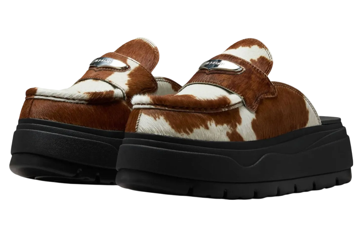 air jordan mule wmns cow print 0