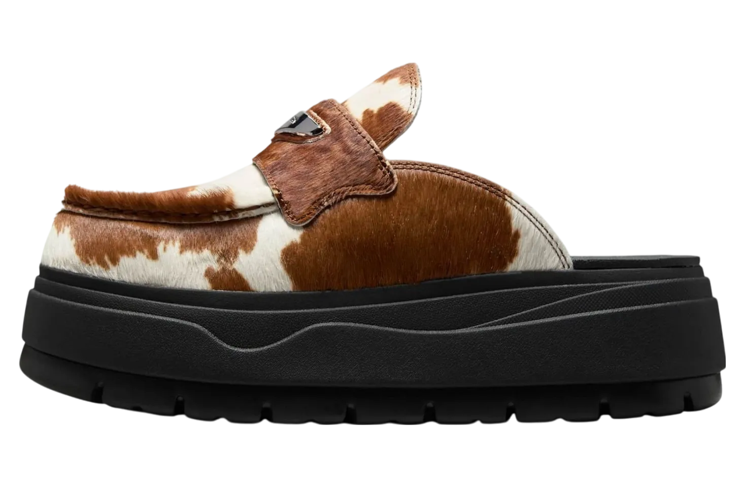 air jordan mule wmns cow print