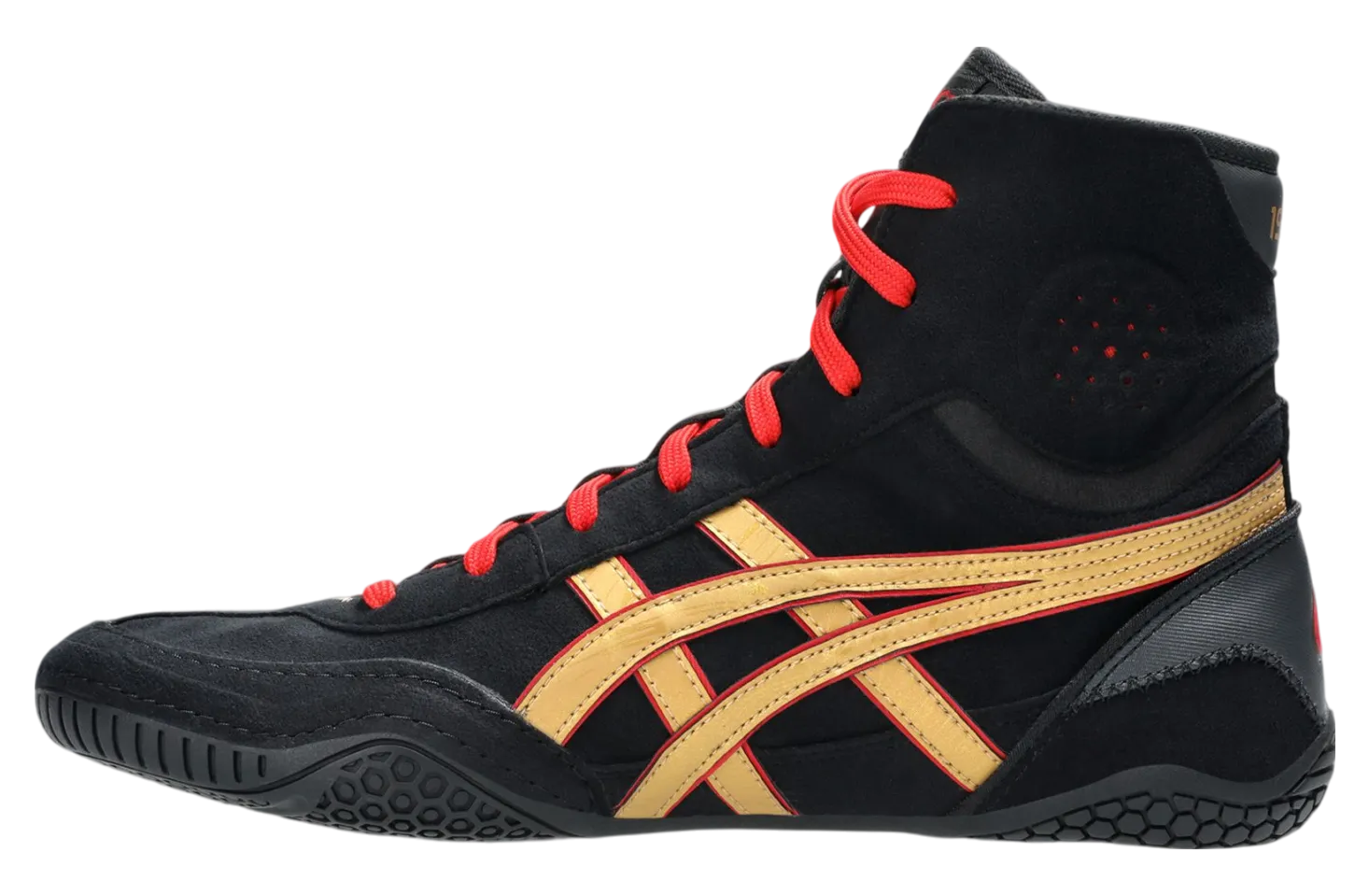 asics evo 3 black rich gold 1