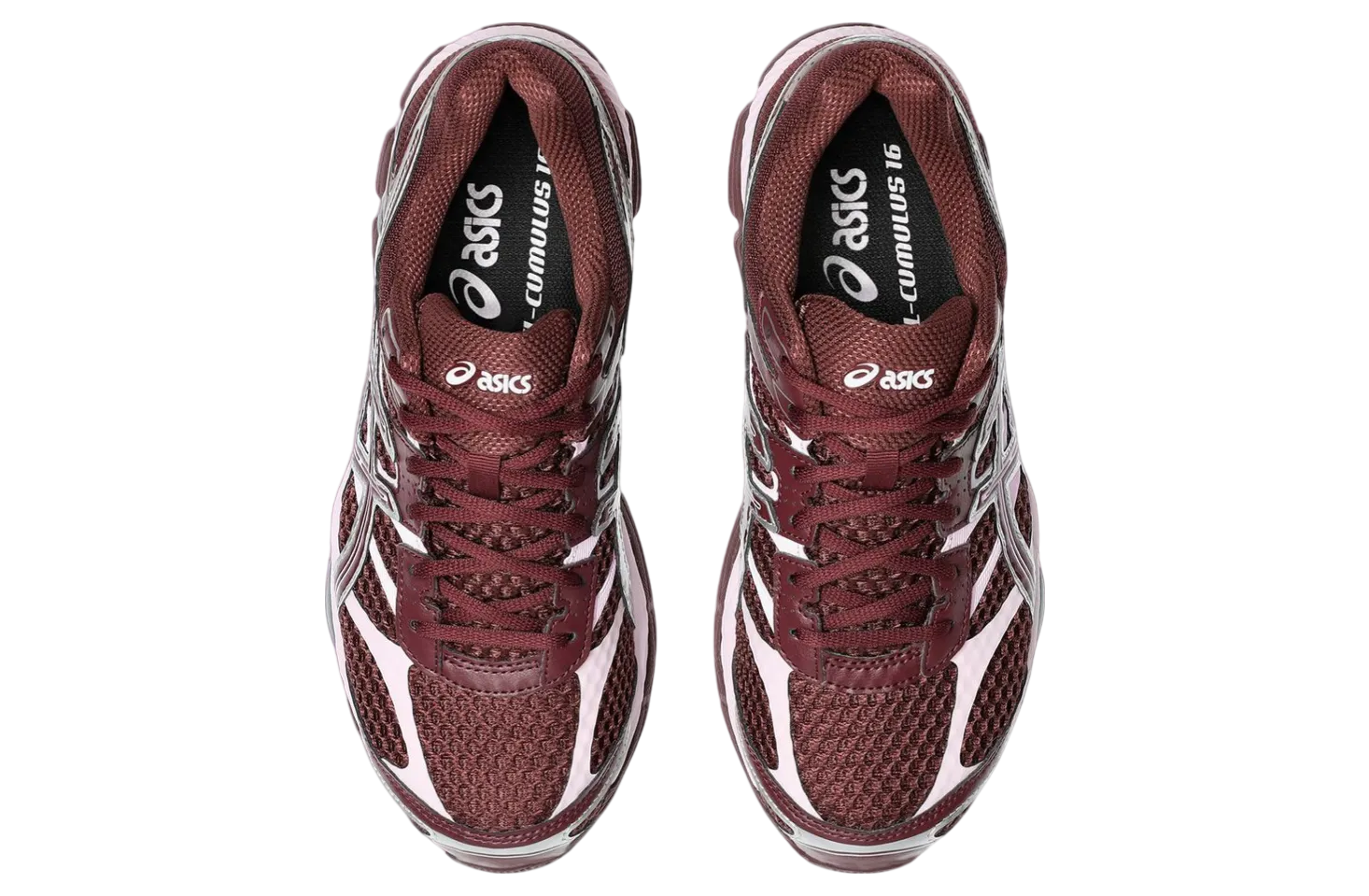asics gel cumulus 16 burgundy pink 5