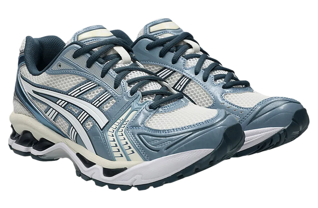 asics gel kayano 14 cream raw indigo 0