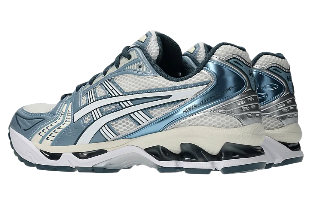 asics gel kayano 14 cream raw indigo 2