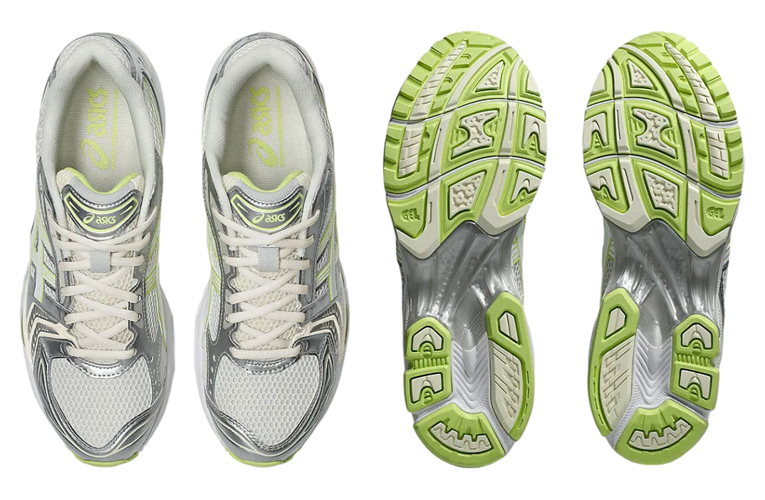 asics gel kayano 14 pistachio silver 3