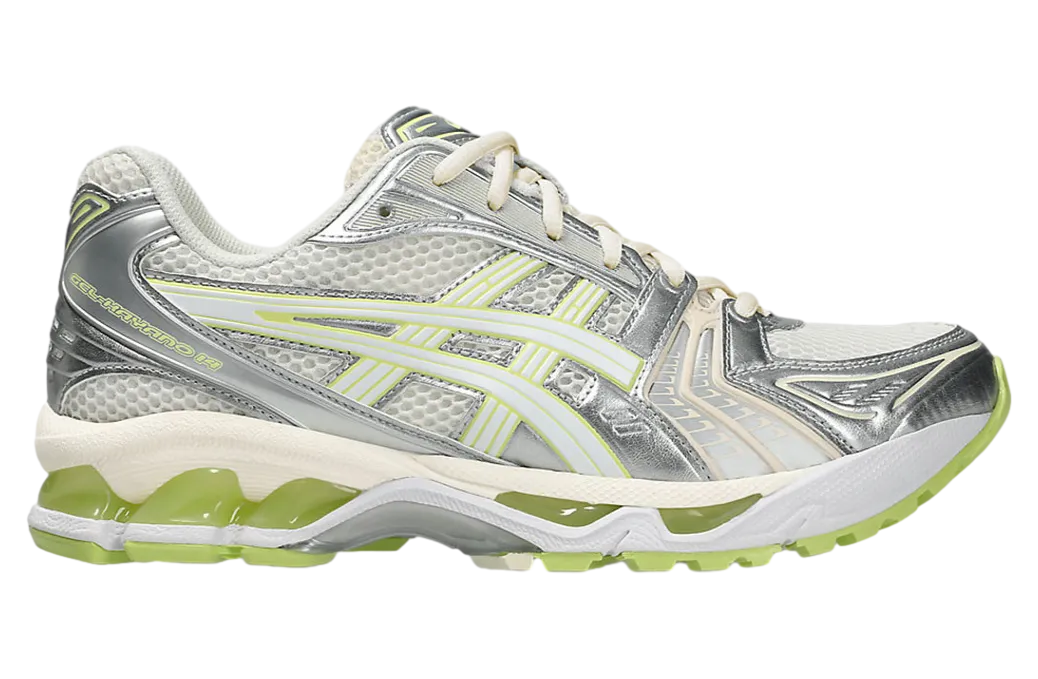 asics gel kayano 14 pistachio silver
