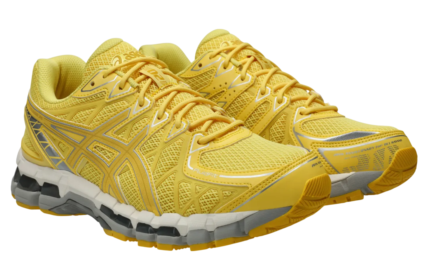 asics gel kayano 20 vibrant yellow 0