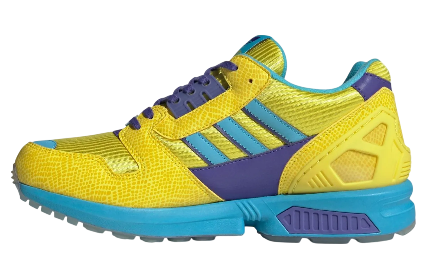 atmos x adidas zx 8000 g snk yellow teal 2