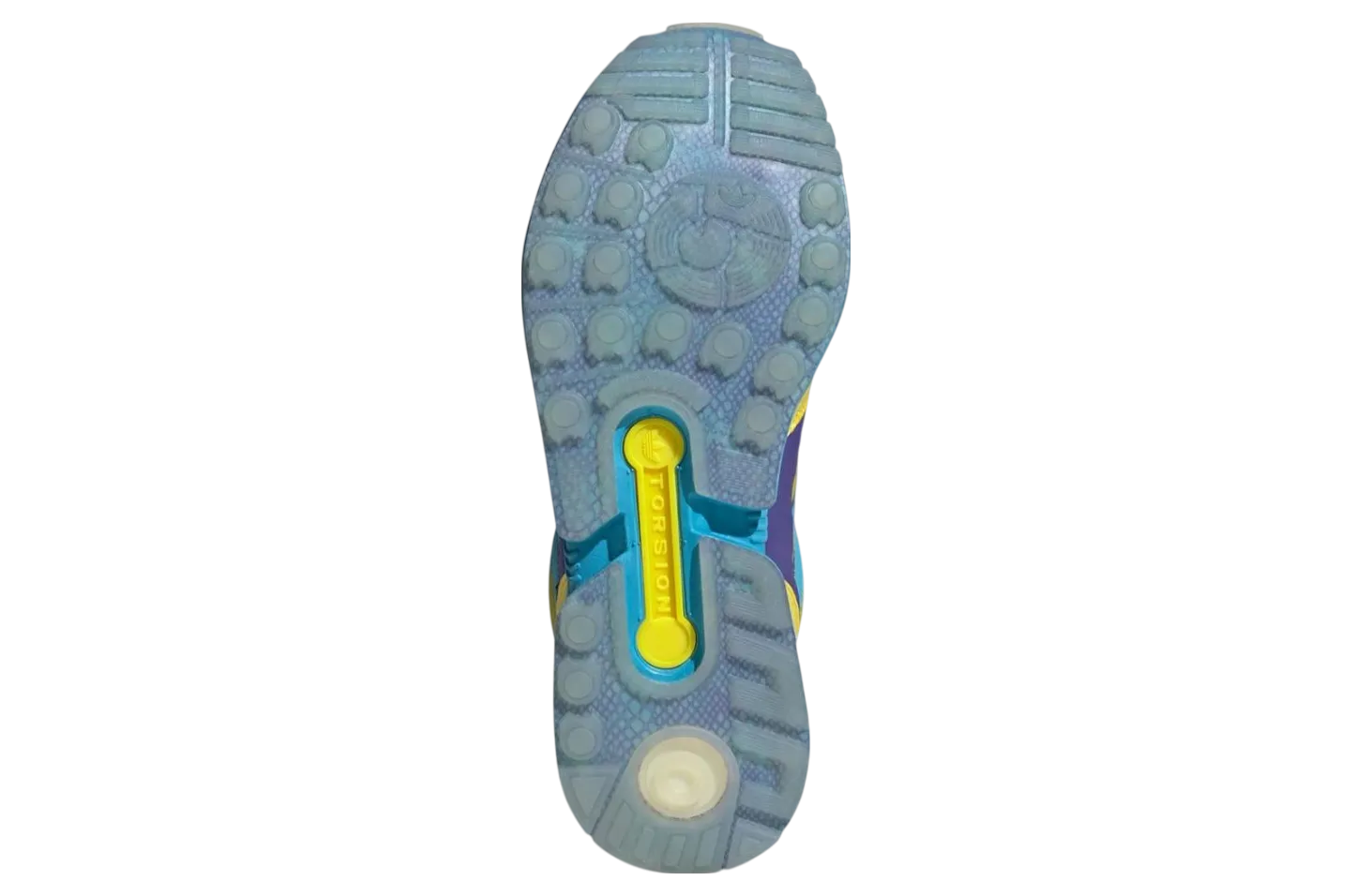 atmos x adidas zx 8000 g snk yellow teal 4
