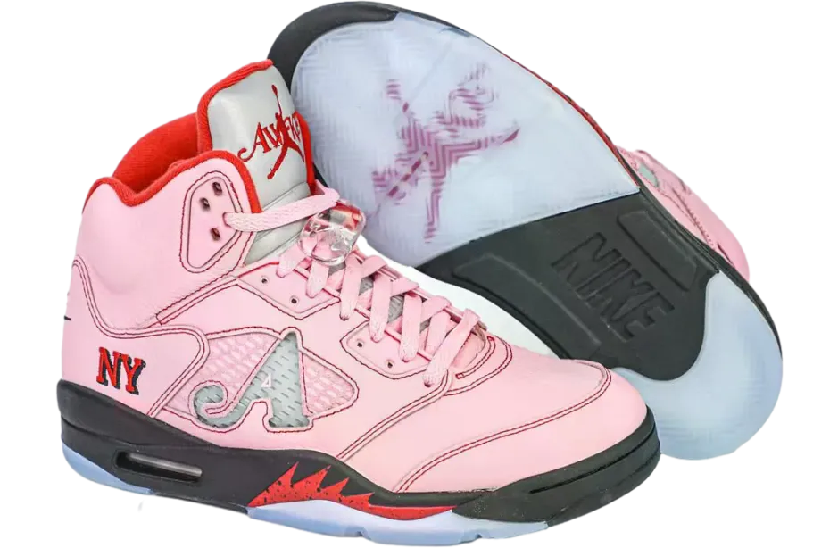 awake ny x air jordan 5 arctic pink 0