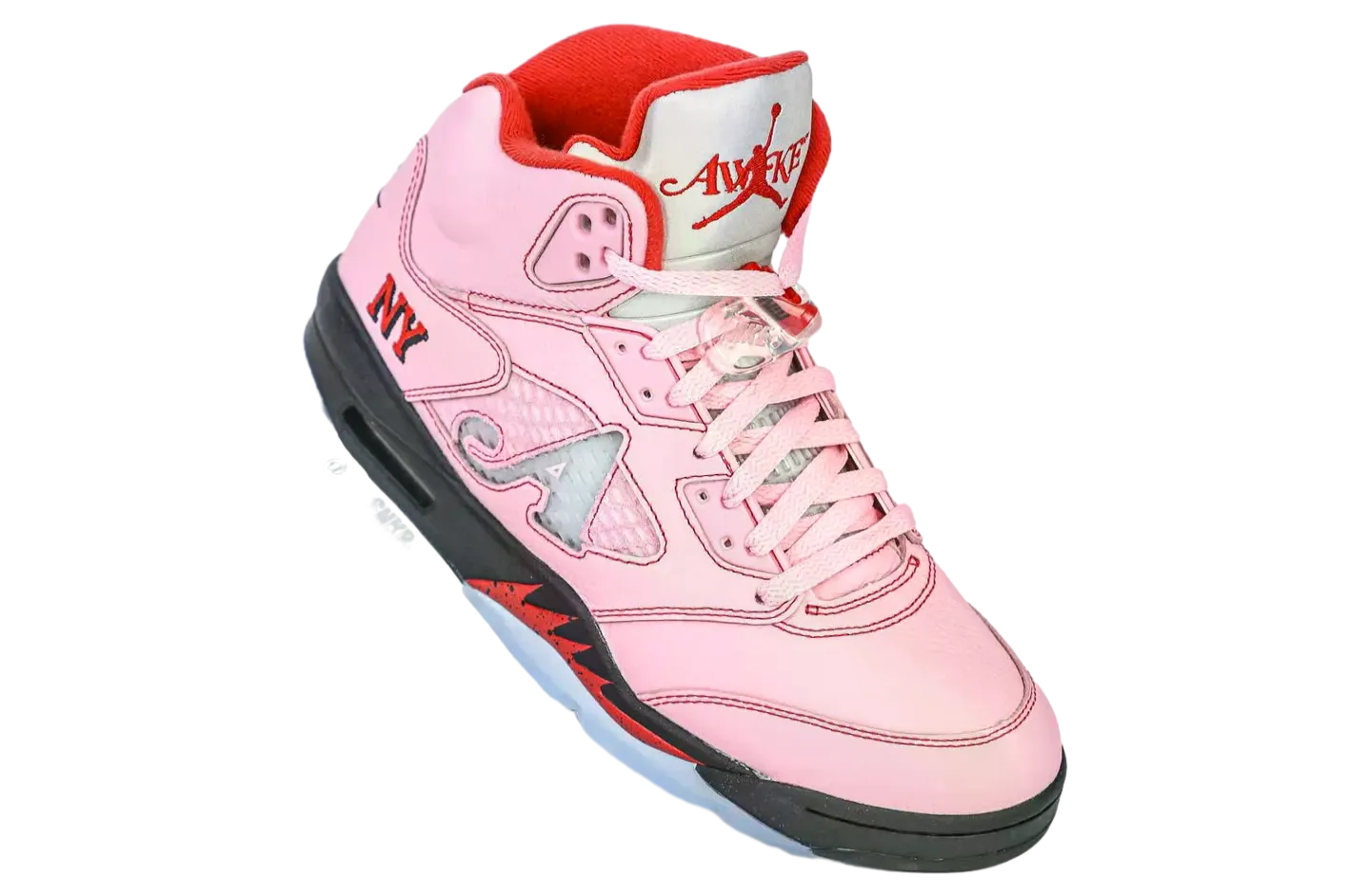 awake ny x air jordan 5 arctic pink 1
