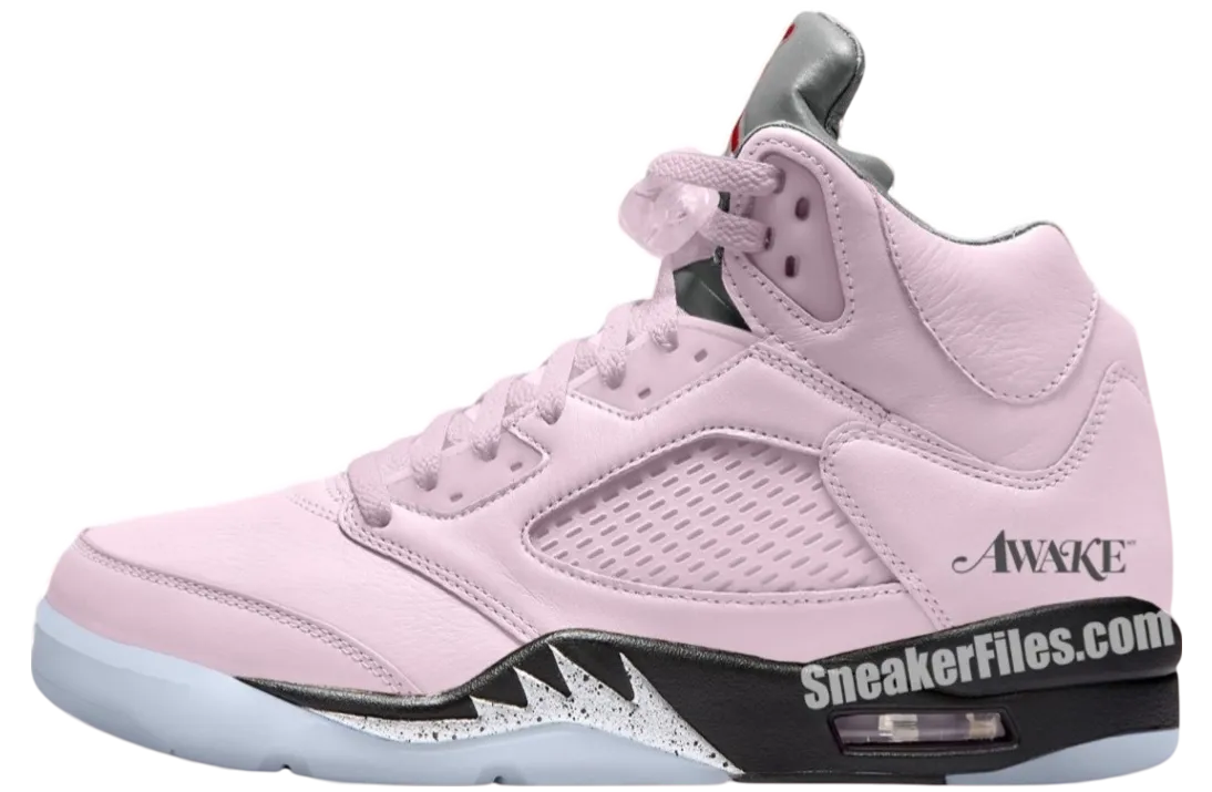 awake ny x air jordan 5 arctic pink