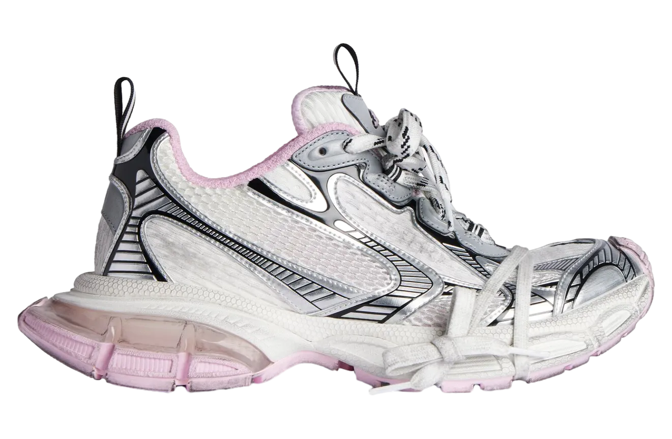 balenciaga 3xl gel clearsole wmns white pink