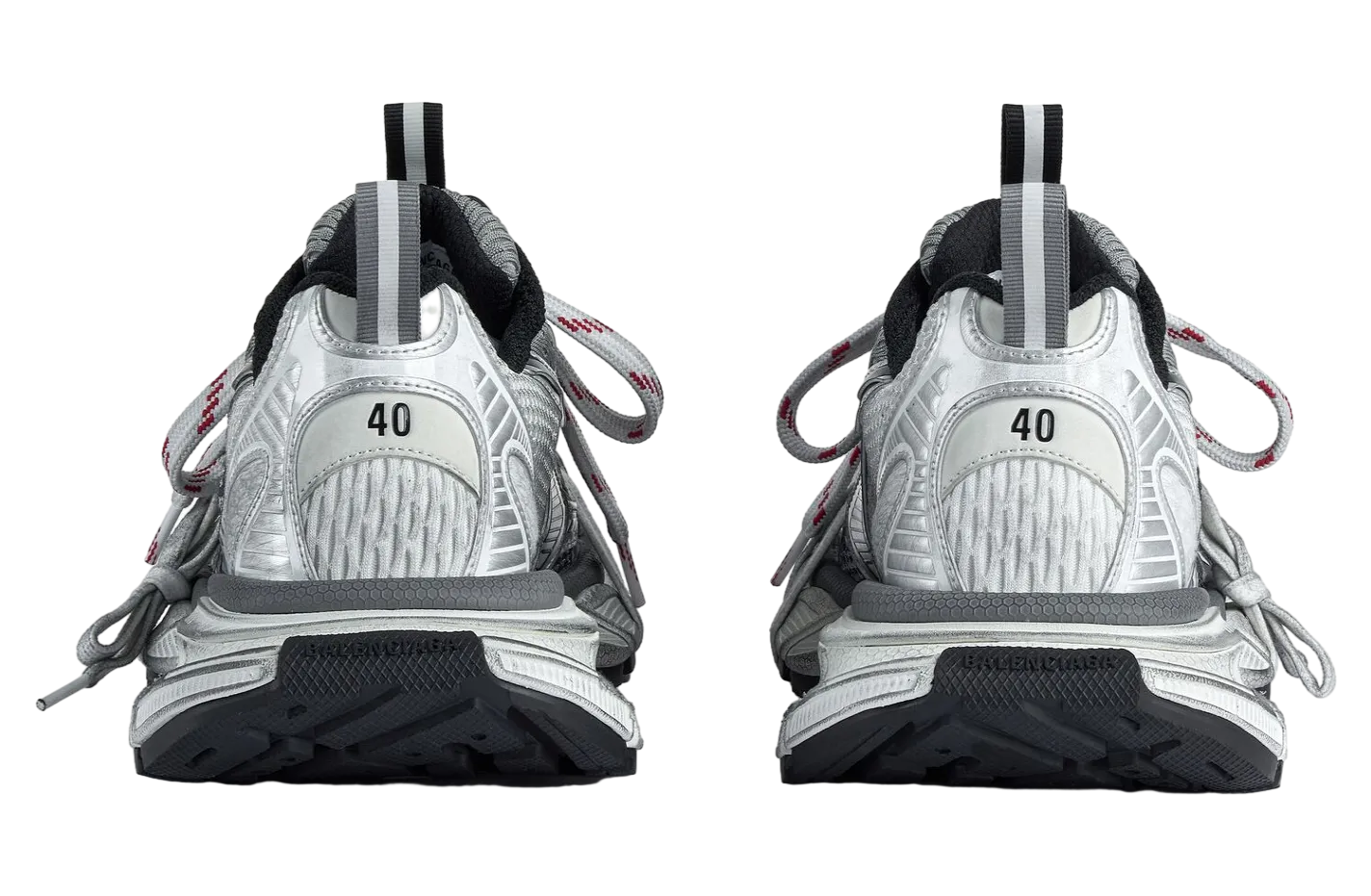 balenciaga 3xl split logo white navy 3