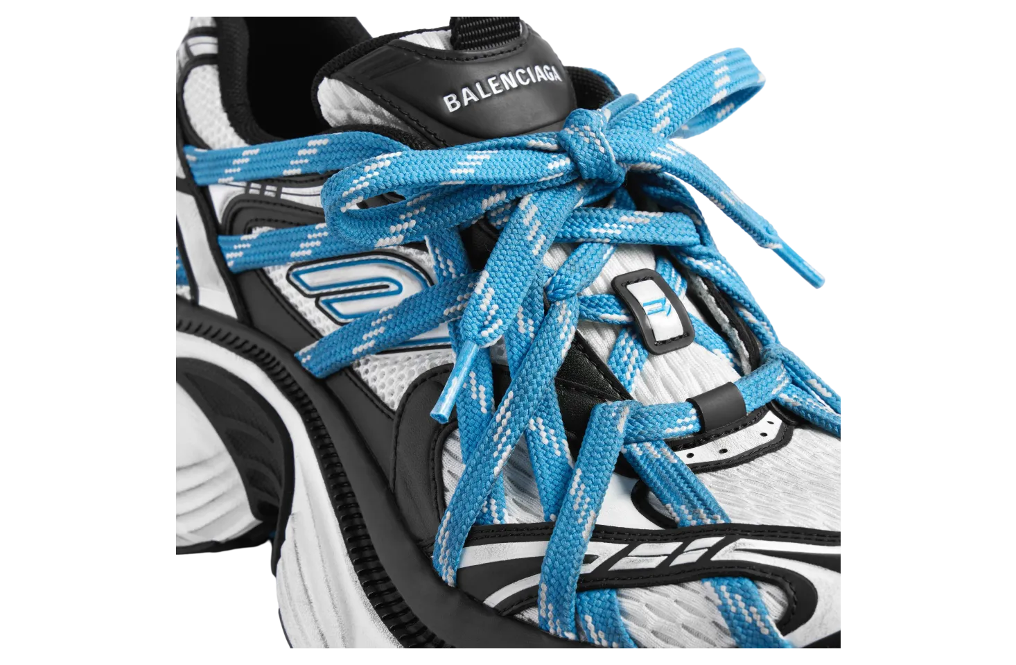 balenciaga 6xl extreme laces white blue 0
