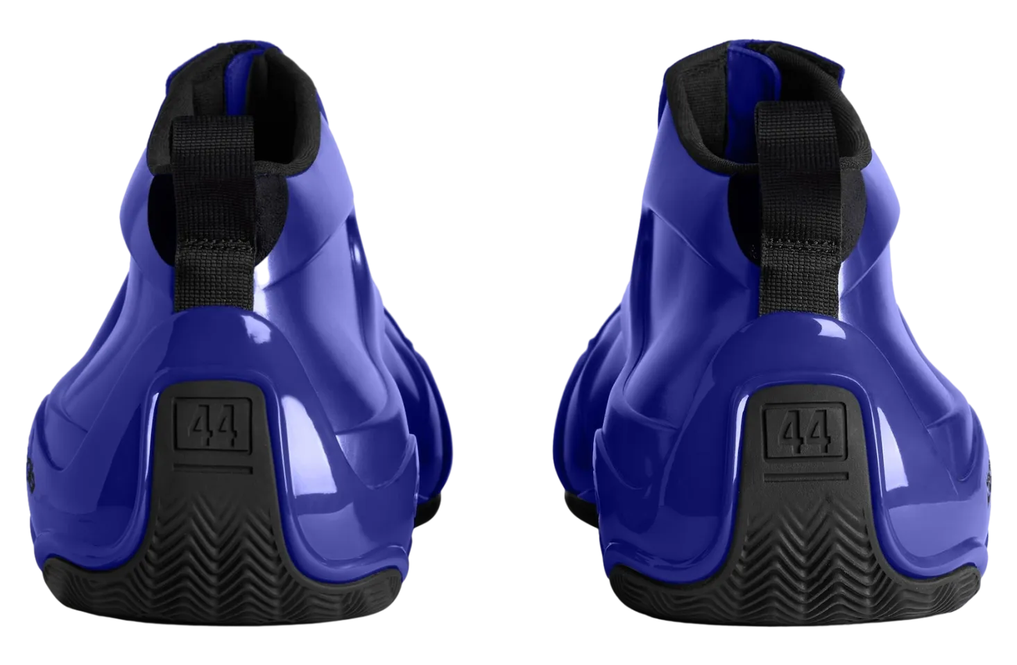 balenciaga basketball metallic blue 3