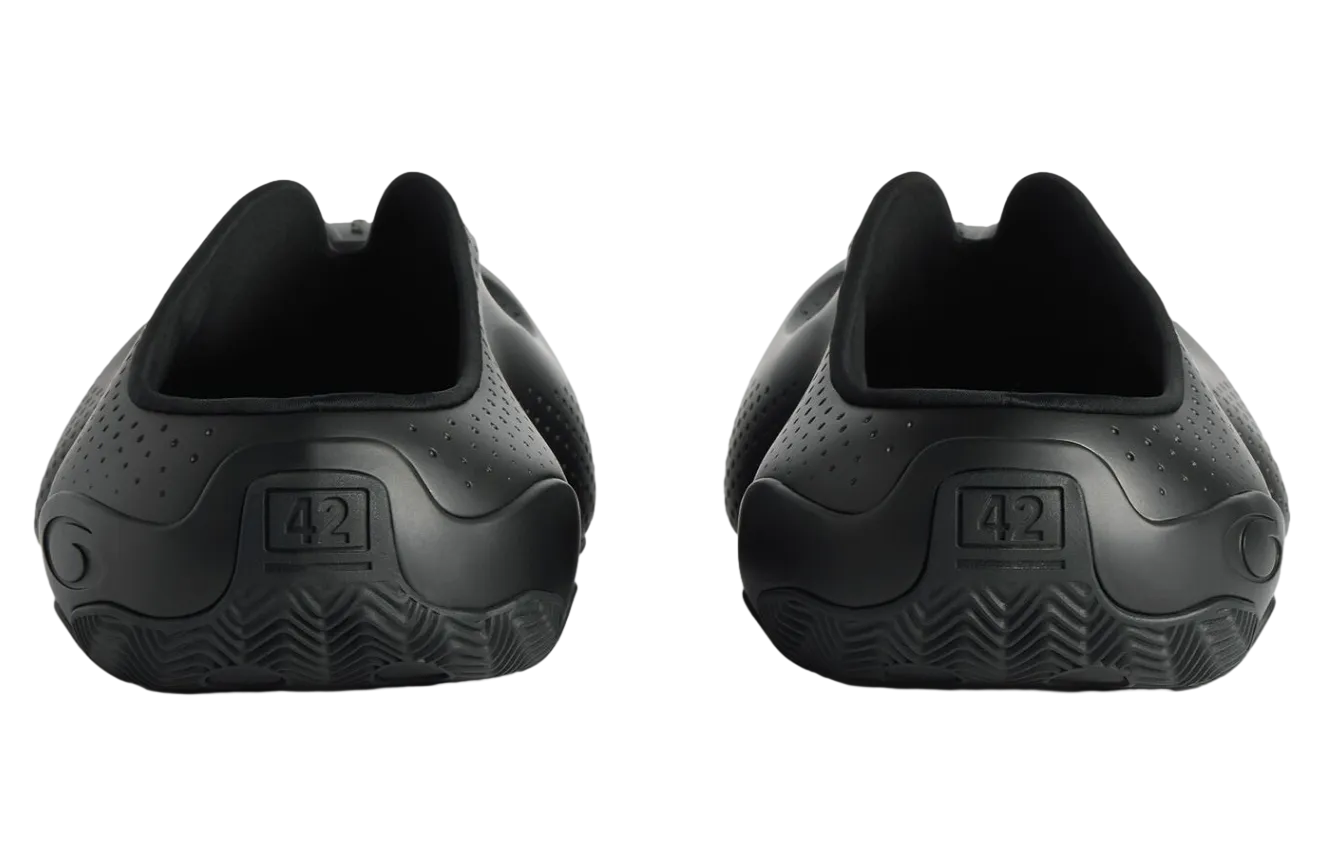 balenciaga basketball mule black 3