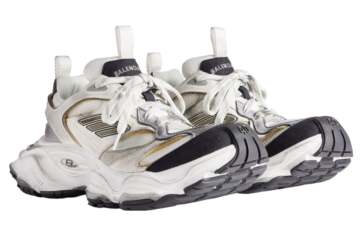 balenciaga cargo wmns white grey black 0