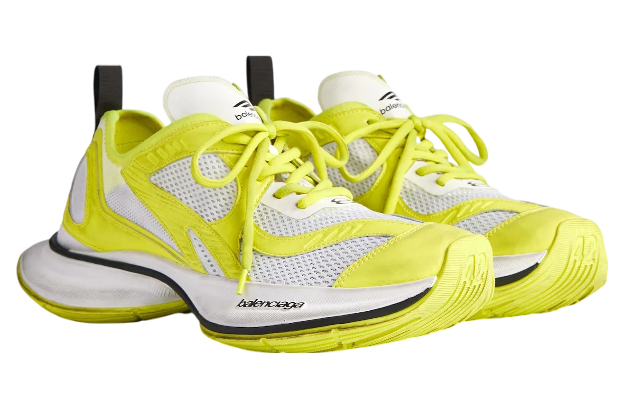 balenciaga circuit neon yellow white 0