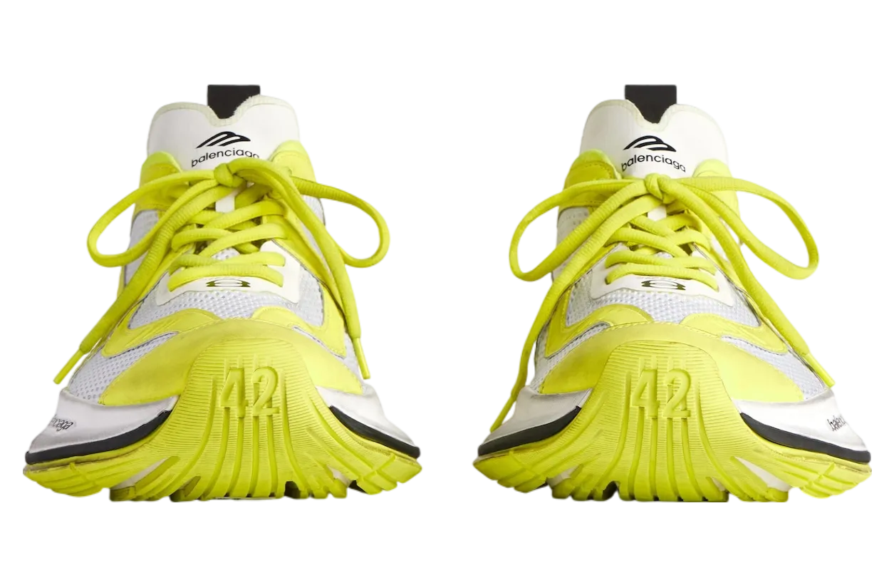 balenciaga circuit neon yellow white 1