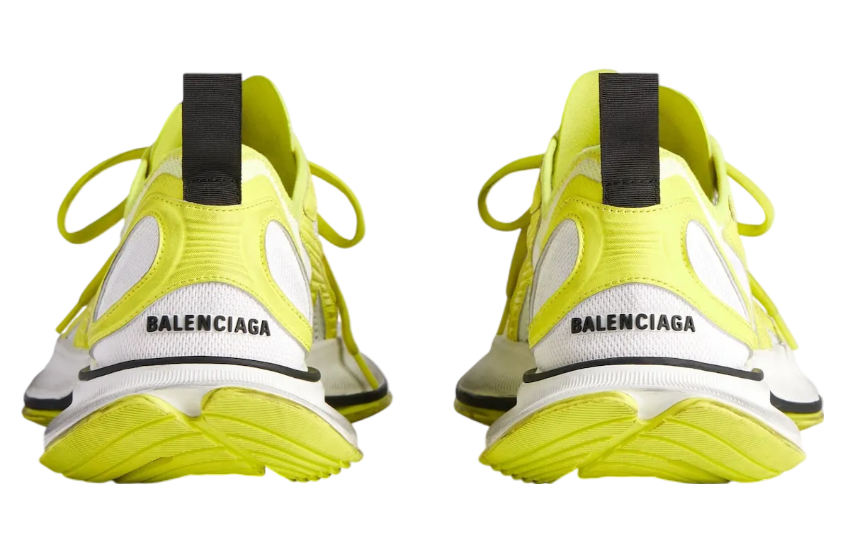 balenciaga circuit neon yellow white 3