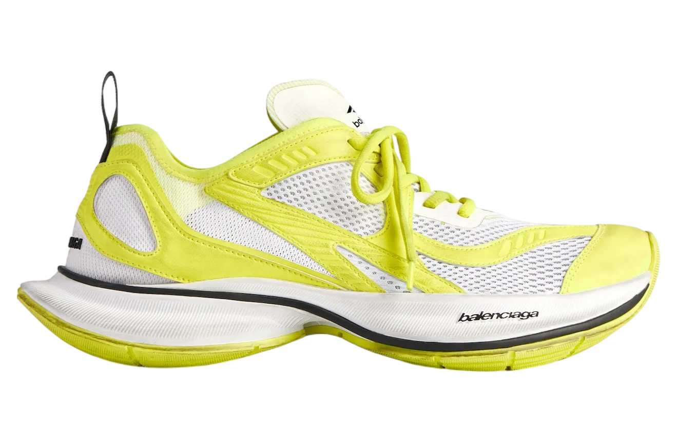 balenciaga circuit neon yellow white