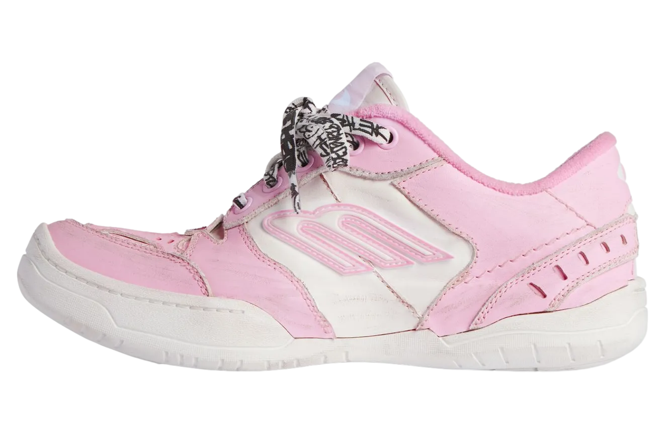 balenciaga hamptons medium worn out wmns pink white 2