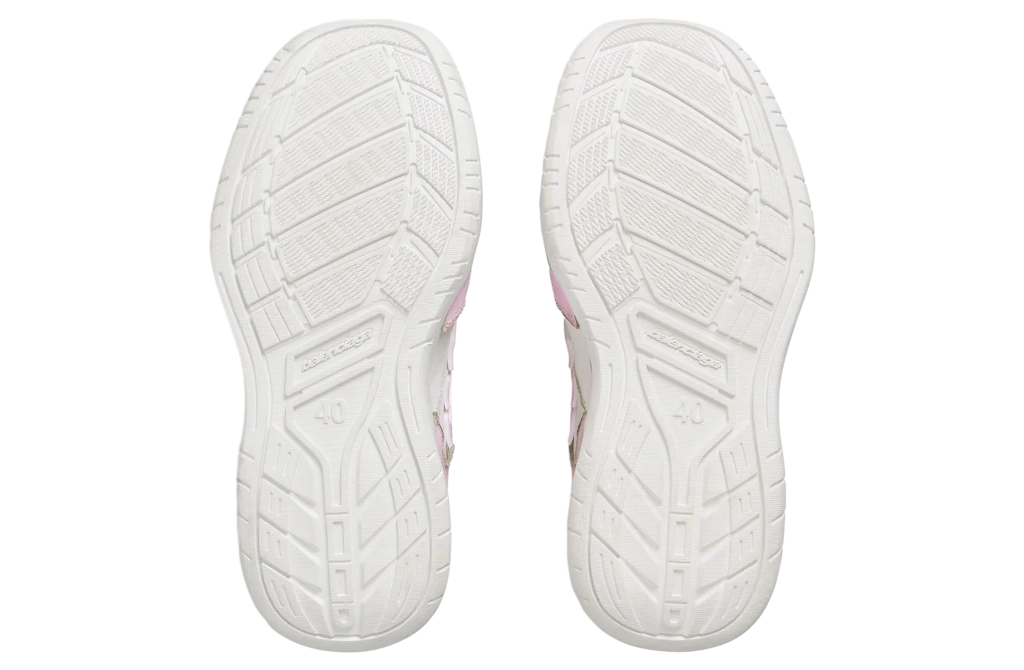 balenciaga hamptons medium worn out wmns pink white 5