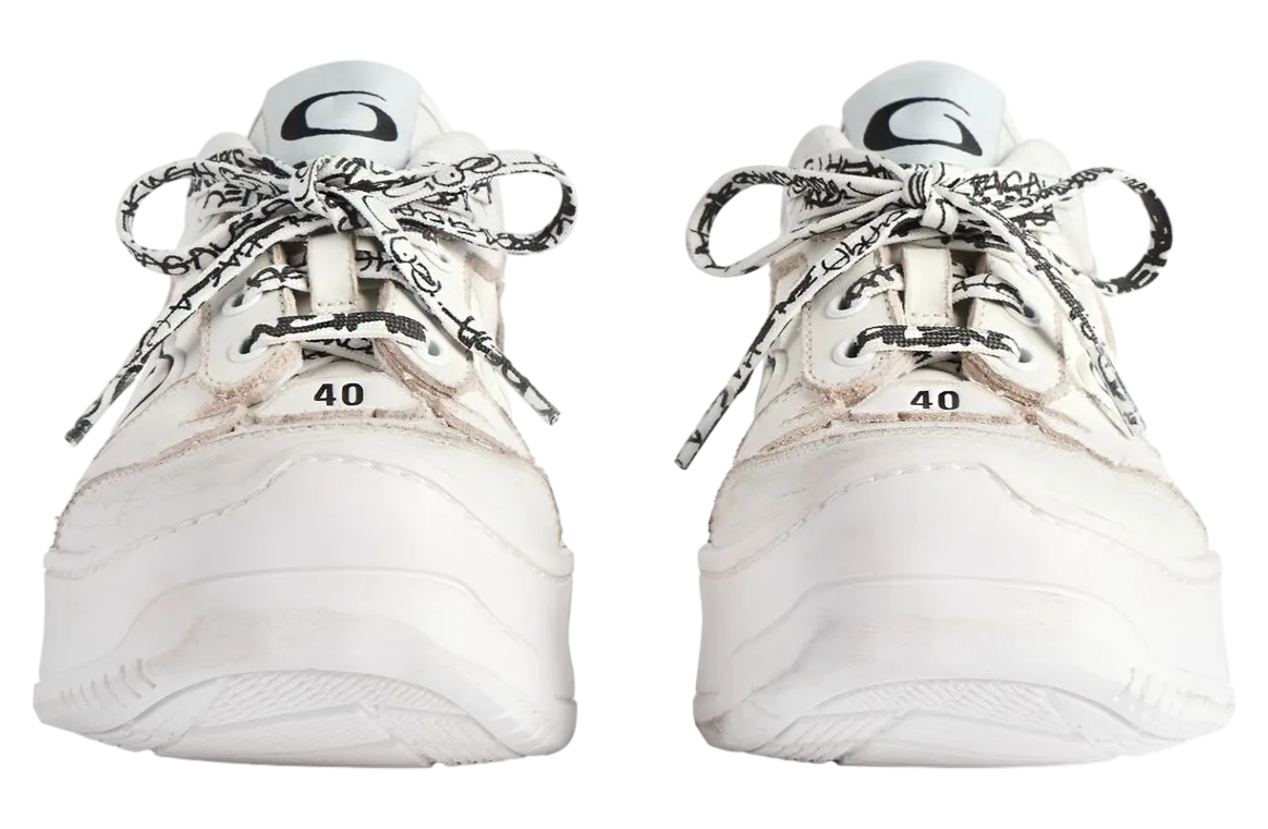 balenciaga hamptons platform wmns white 1