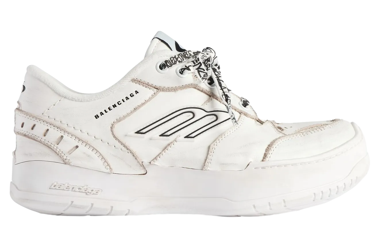 balenciaga hamptons platform wmns white