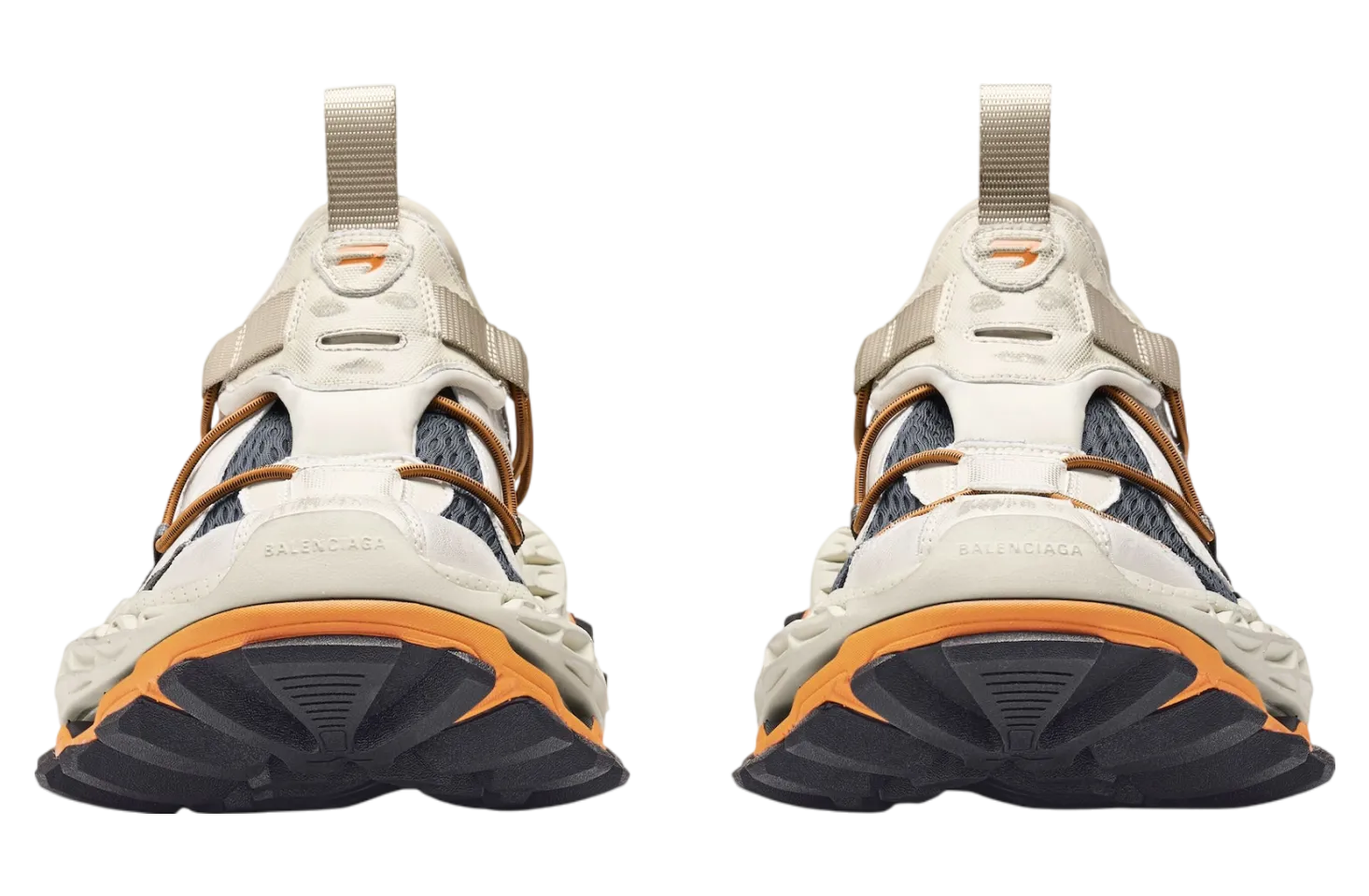balenciaga hike beige orange 1