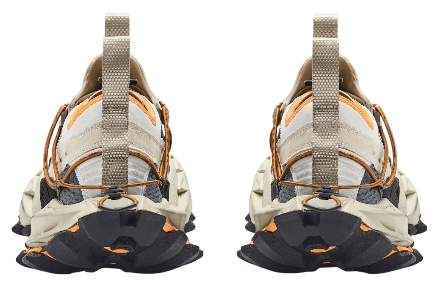 balenciaga hike beige orange 3