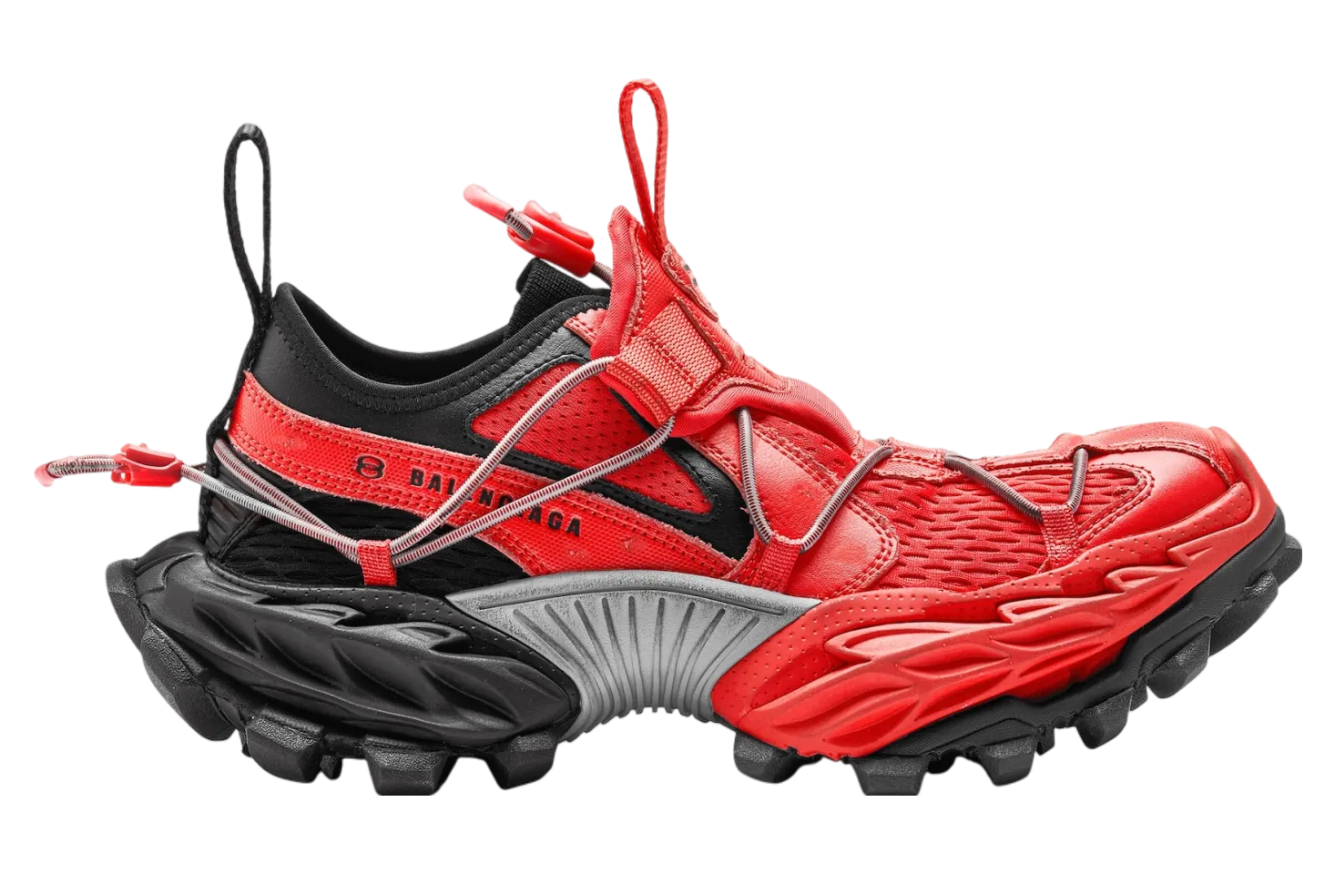 balenciaga hike red black