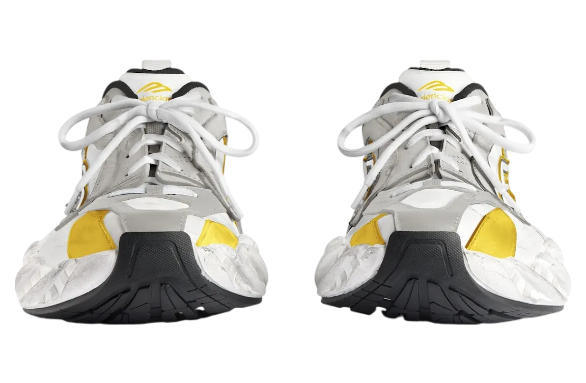 balenciaga monday grey white yellow 1