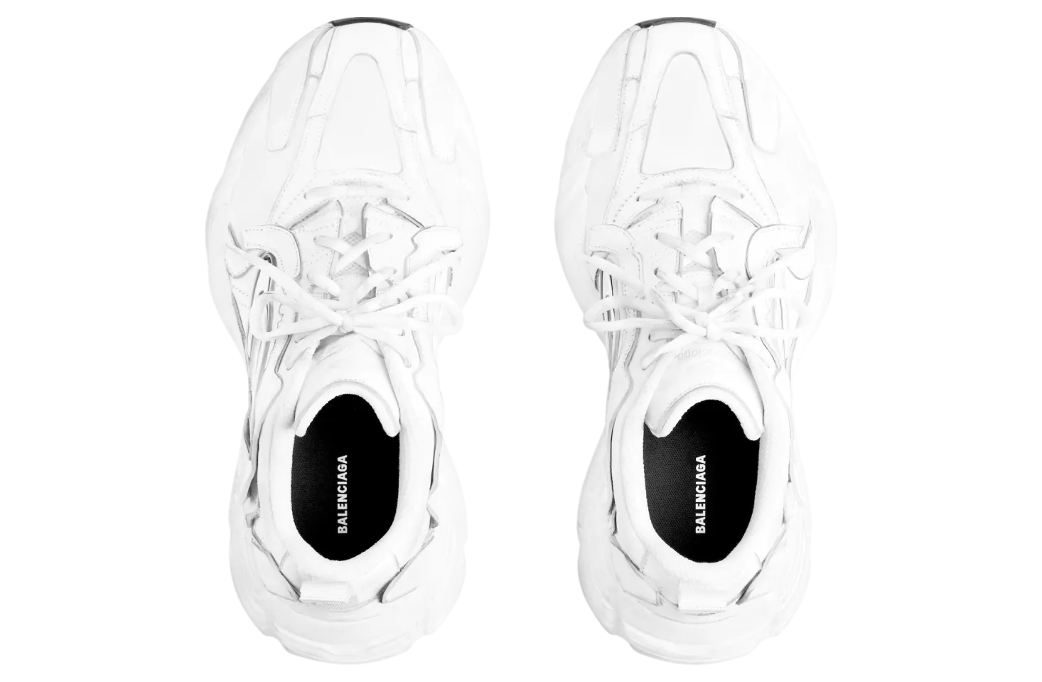 balenciaga monday wmns white black 4
