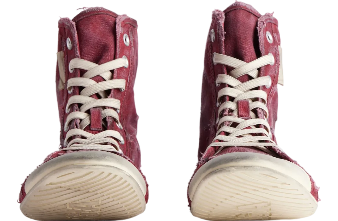 balenciaga paris ultra flat high top red 1