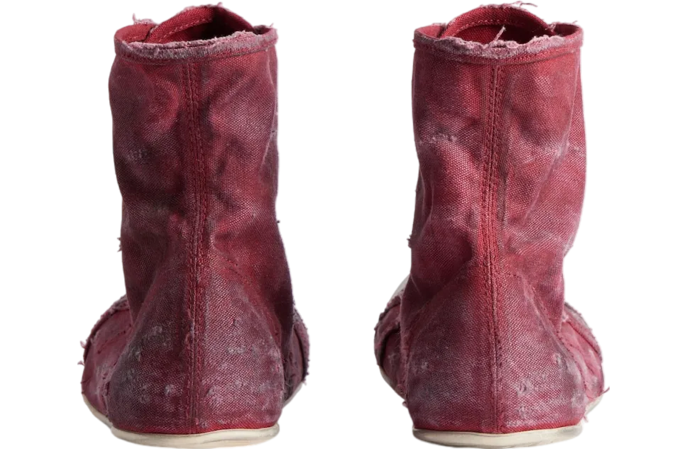 balenciaga paris ultra flat high top red 3
